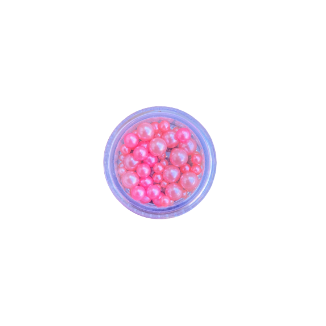 Pearlescent Beads for Resin Creation - Small Pot - Light Pink