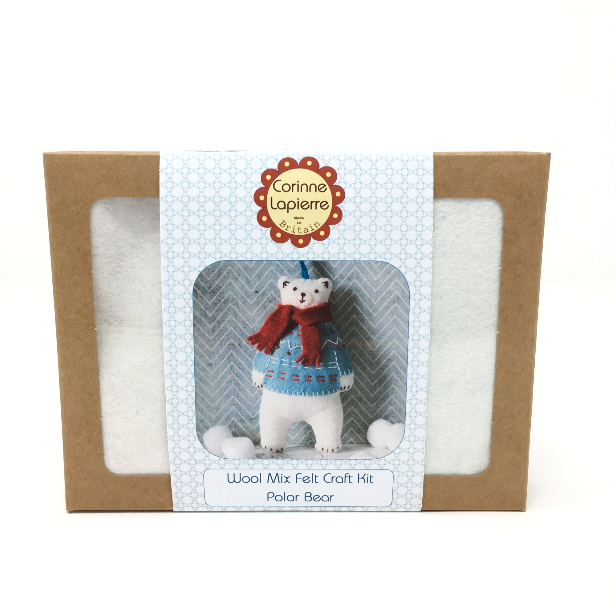 Corrine Lapierre: Embroidered Scissors Pouch and Mini Pincushion Felt Craft Mini Kit