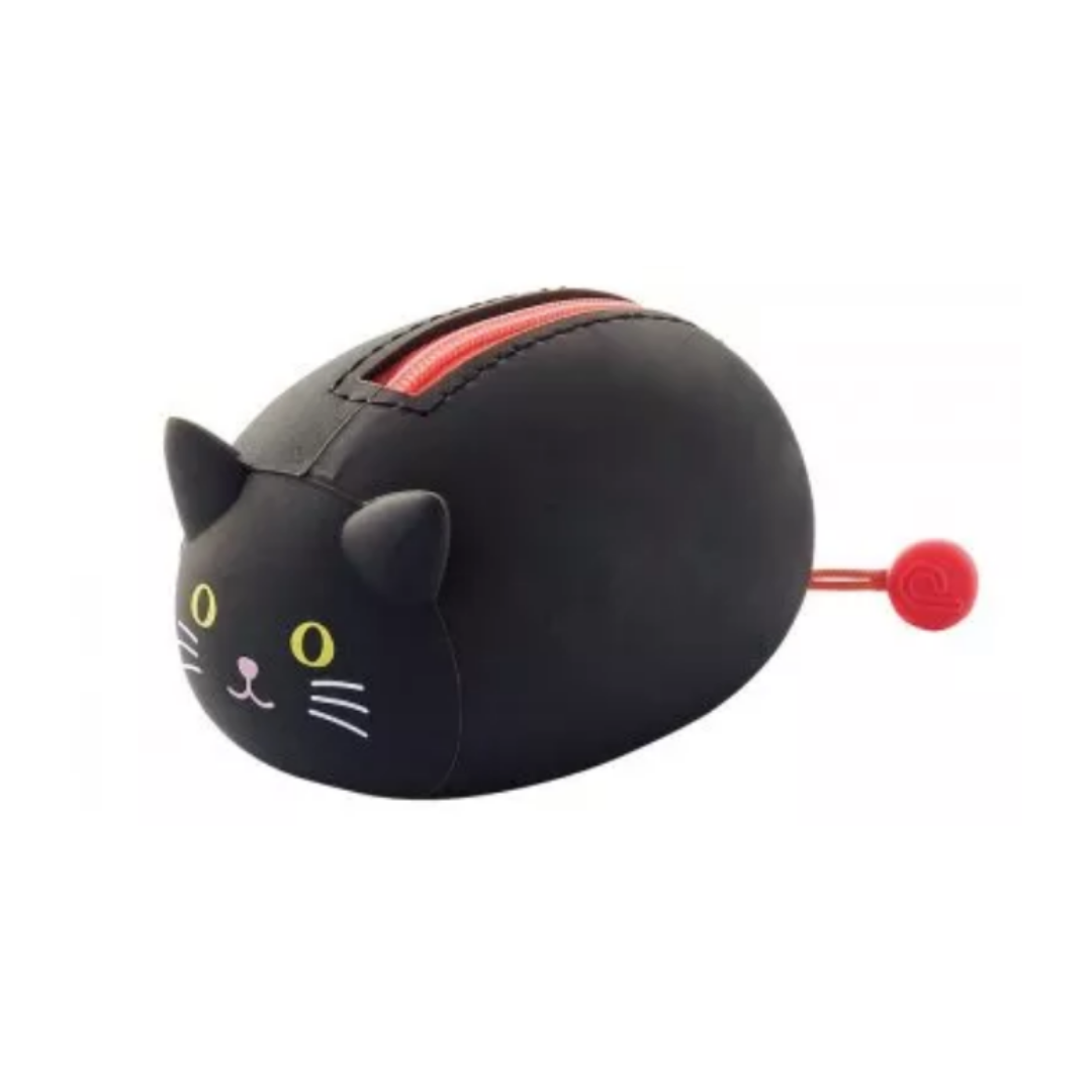 Punilabo Nekorobi Pouch - Black Cat