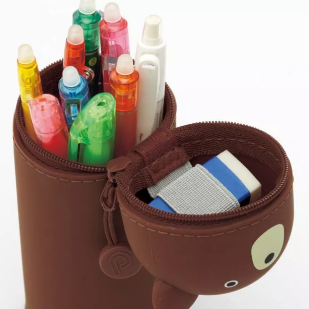 Punilabo Stand Pencil Case Big Black Cat
