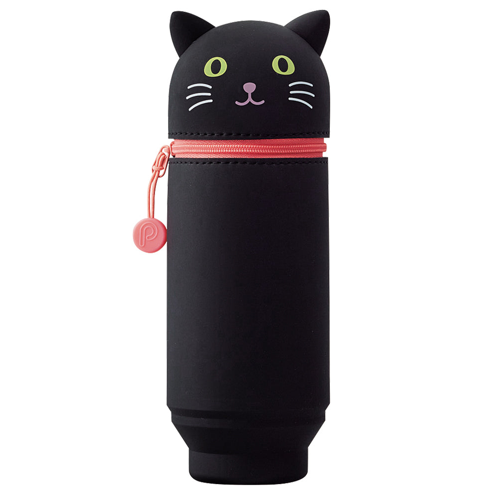 Punilabo Stand Pencil Case (Big) - Black Cat