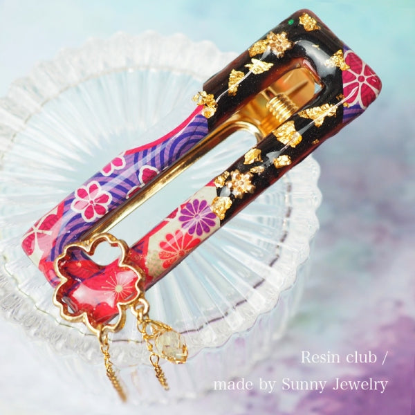 Resin Club Stickers - Japanese Chiyogami Pattern - Made in Japan