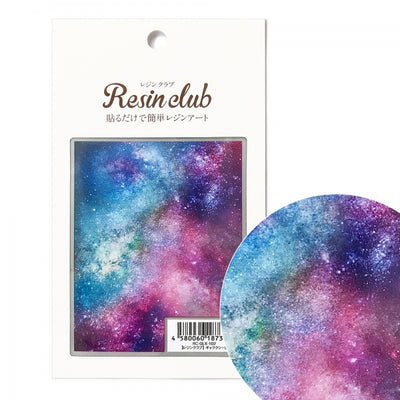 Resin Club Stickers - Galaxy - Made in Japan