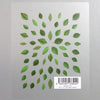 Resin Club Stickers - Green Leaves - Made in Japan