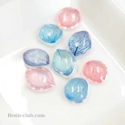 Resin Club Stickers - Hydrangea - Made in Japan