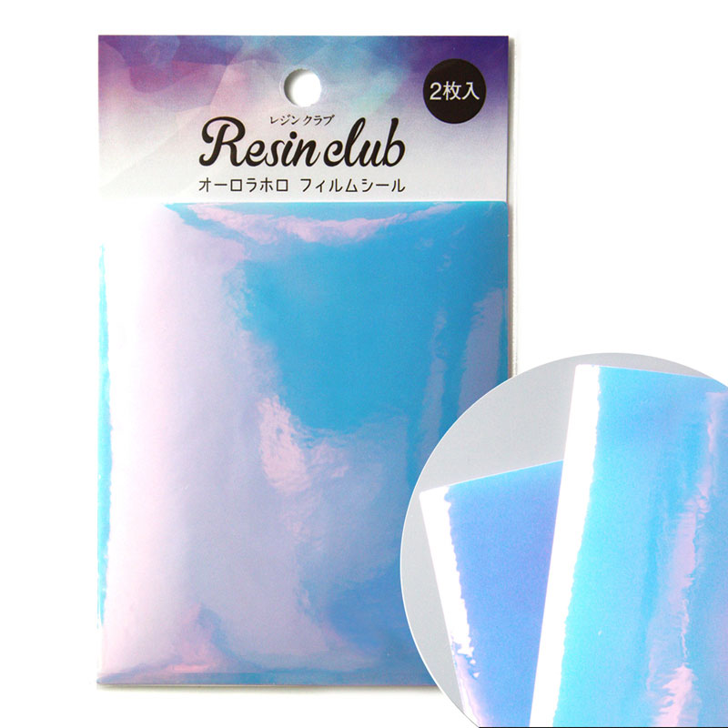 Resin Club Stickers - Iridescent Sheets - Made in Japan