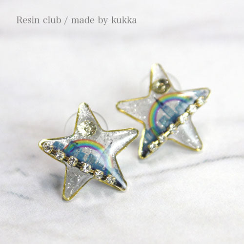 Resin Club Stickers - Rainbow - Made in Japan