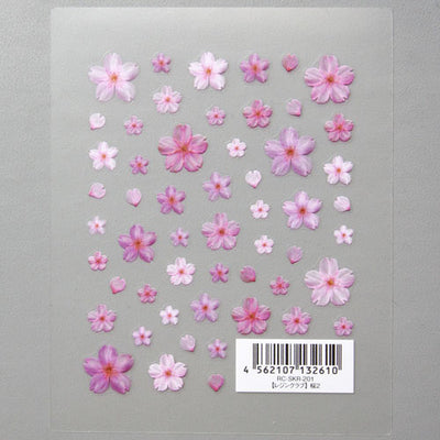Resin Club Stickers - Sakura Pink - Made in Japan