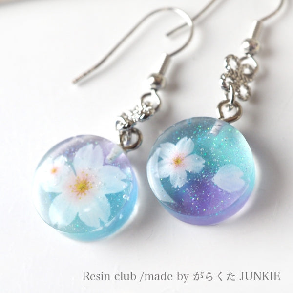 Resin Club Stickers - Yoshino Sakura Blossom - Made in Japan