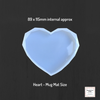 Resin Silicone Soft Mold - Large Heart