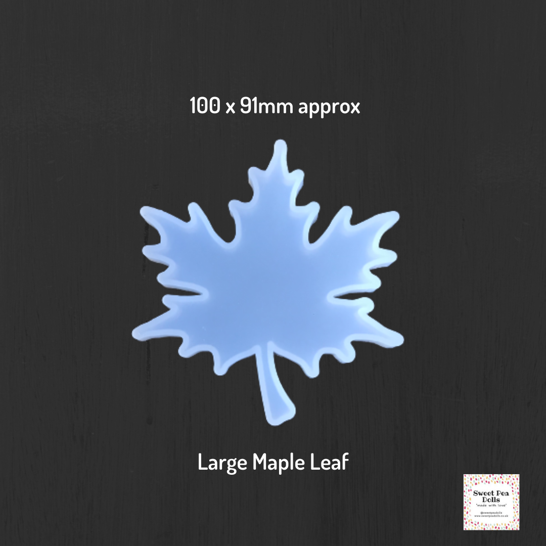 Resin Silicone Soft Mold - Maple Leaf