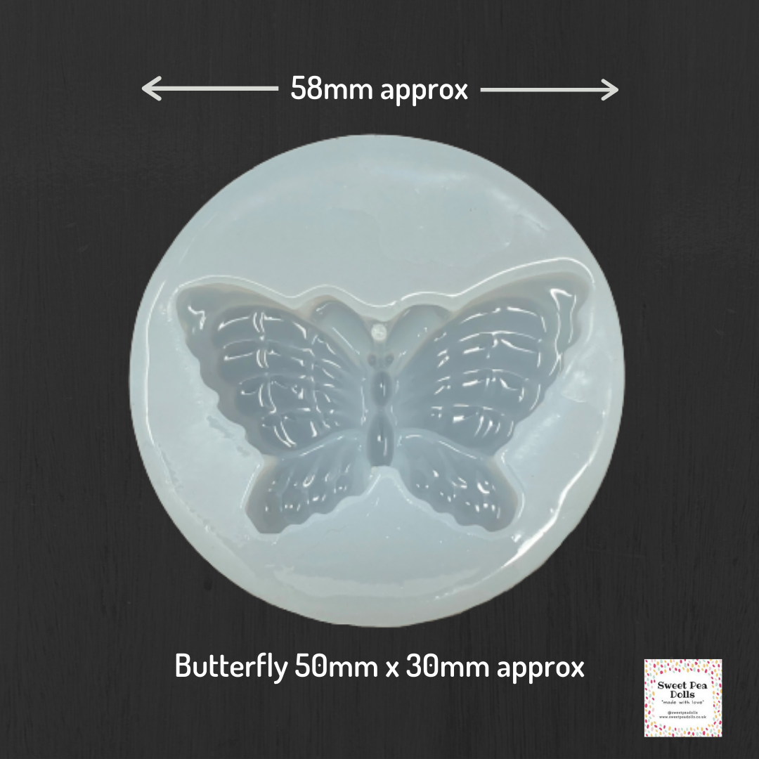 Resin Silicone Soft Mold - Butterfly