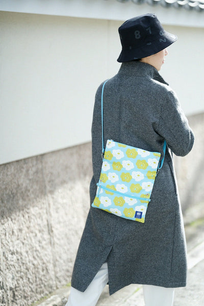 SOU.SOU x Kokuyo 3-Way Shoulder Bag - "Smile" Floral Print