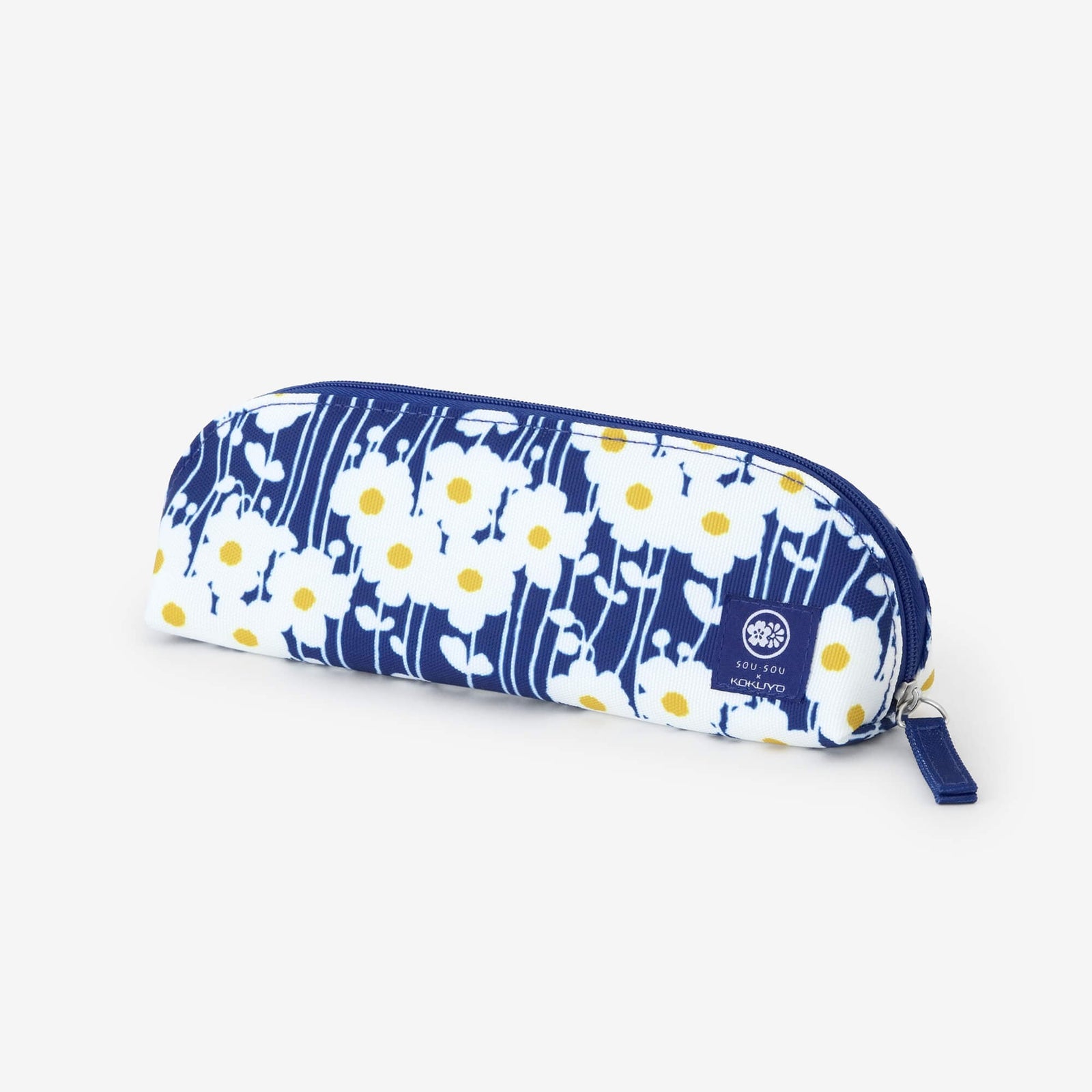 SOU.SOU x Kokuyo Pencil Case - "Basking in the Sun" Floral Print