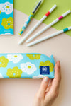 SOU.SOU x Kokuyo Pencil Case - "Smile" Floral Print
