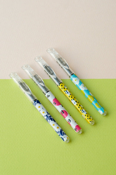 SOU.SOU x Kokuyo 0.5mm Roller Pen - "Basking in the Sun" Floral Print