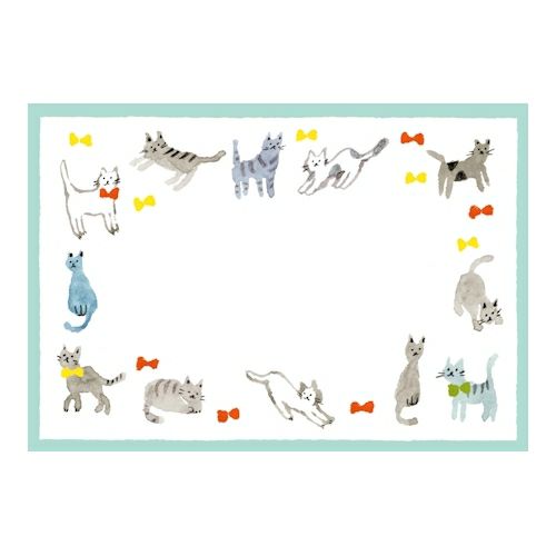 Furukawa Paper Works - Special Letter Set - Cats