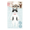 Japan Sticky Hook Friends - Black and White Cat