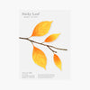 Appree Korea - Sticky Notes - Autumn Birch Leaf (Large Pack)