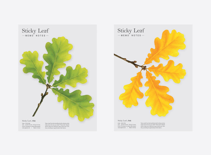 Appree Korea - Sticky Notes - Green Oak (Large Pack)