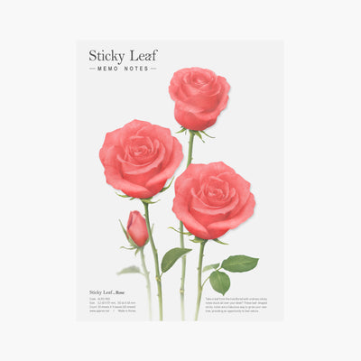 Appree Korea - Sticky Notes - Red Rose (Large Pack)