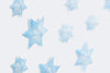 Appree Korea - Sticky Notes - Icy Blue Translucent Snowflakes (Large Pack)