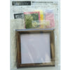 Olympus Tsumami Flower Craft Kit with Wooden Frame - Spring Bouquet