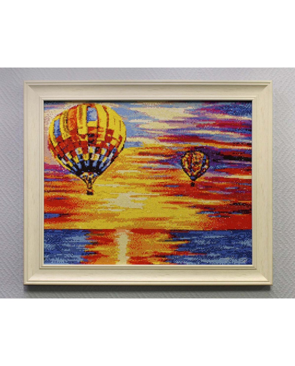 Wizardi Diamond Painting Kit - Hot Air Balloons