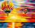 Wizardi Diamond Painting Kit - Hot Air Balloons