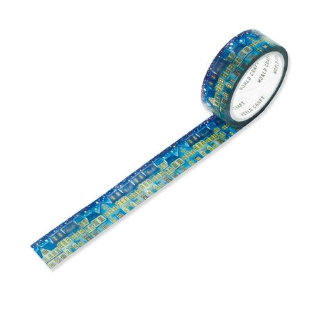 World Craft Glitter Washi Tape - Night Town