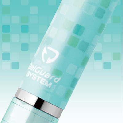 Zebra Delguard Mechanical Pencil 0.5mm - Turquoise Mosaic Barrel - Break Resistant Lead