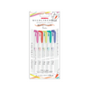 Zebra Mildliner Brush Pens - Sunny Mild Colour Set of 5