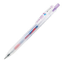 Zebra Sarasa Clip Marble Gel Pens - 0.5mm Tip - 5 Individual Colours