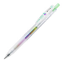 Zebra Sarasa Clip Marble Gel Pens - 0.5mm Tip - 5 Individual Colours