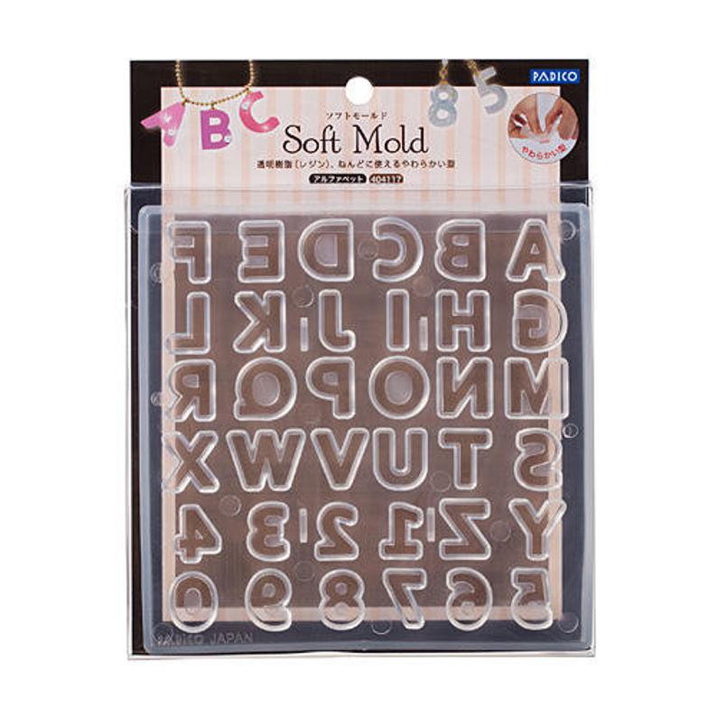 Padico Resin Soft Mold - Alphabet
