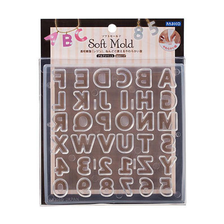 Padico Resin Soft Mold - Alphabet