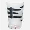 Coconeco Cat Paw Glass - Black Tiger Pattern Cat (Made in Japan)