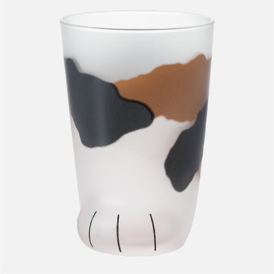 Coconeco Cat Paw Glass - Calico Cat (Made in Japan)