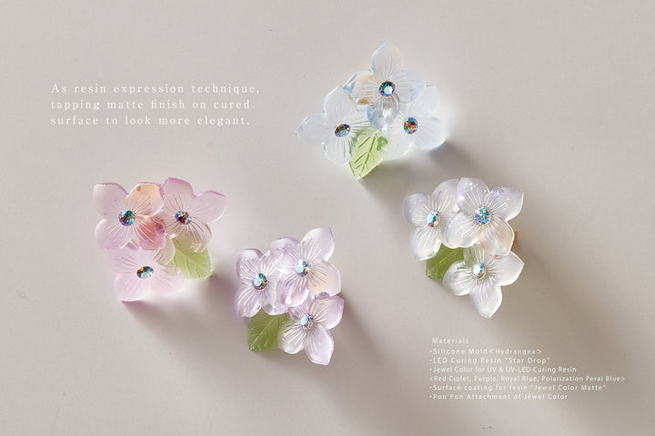 Padico Silicone Mold - Hydrangea
