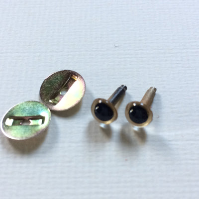 Hamanaka 6mm Gold Eyes - 1 pair