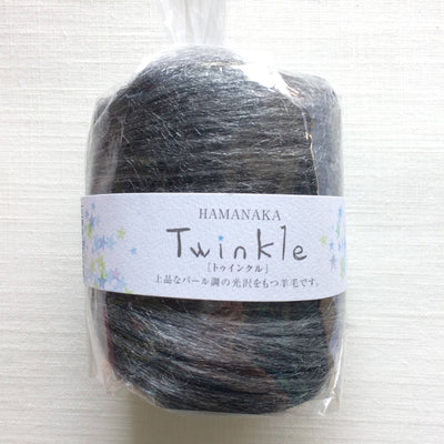 Hamanaka Twinkle Needle Felting Wool - Black