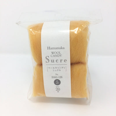 Hamanaka Wool Candy Sucre - Orange 20g