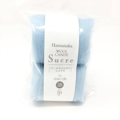 Hamanaka Wool Candy Sucre - Pastel Blue 20g