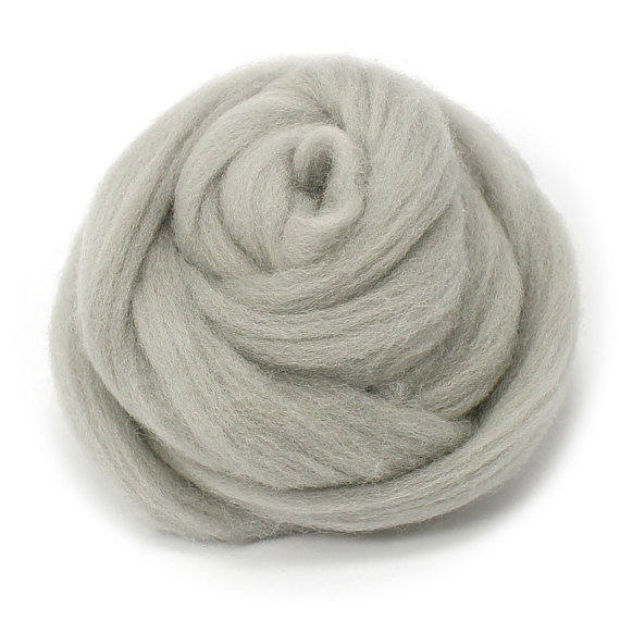 HandCrafter Super Fast Needle Felting Wool - Light Grey V702