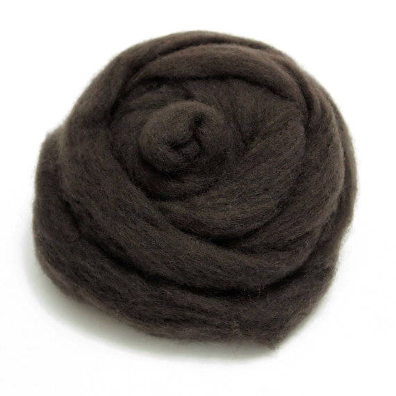 HandCrafter Super Fast Needle Felting Wool -Dark Chocolate V613