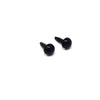 Black Plastic Craft Eyes - 4mm (Choose Quantity)