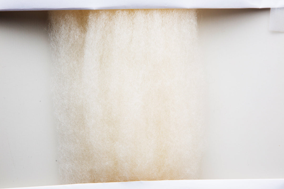 Hamanaka Aclaine "Natural Mix" Acrylic Fibre - Cream 15g (#251)