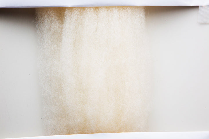 Hamanaka Aclaine "Natural Mix" Acrylic Fibre - Cream 15g (#251)