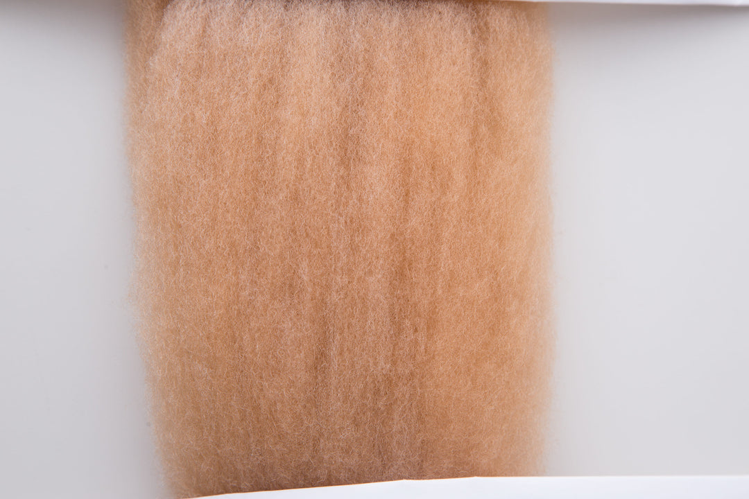 Hamanaka Aclaine "Natural Mix" Acrylic Fibre - Light Brown 15g (#252)