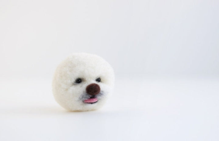 Trikotri KIT -  Bichon Frise Pom Pom Kit (English)